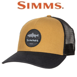 Simms Trout Patch Trucker '21, Dark Bronze