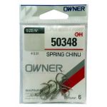 Одинарный крючок Owner 50348 Spring Chinu nickel №4 7шт