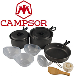 Campsor (HS-CAMPSOR-422) Набор посуды