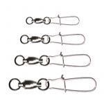 Карабин с вертлюгом Cralusso Ball bearing swivel with snap № 0 (6шт) (2118-0)