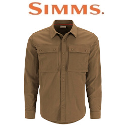 Simms Lodge Work Shirt, Driftwood
