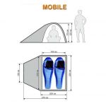 Палатка Maverick MOBILY двухместная