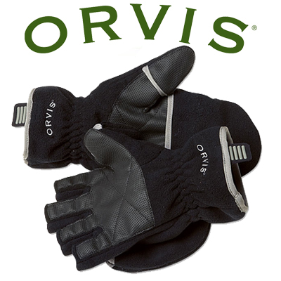 Orvis Fleece Foldover Gloves