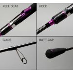 Спиннинг JSCompany Nixx Pop Eging ver.2 S802ML 2,44 м 5-21 г (2,0-3,0EGI) Fast