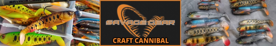 Savage Gear Craft Cannibal Paddletail 105 1шт.