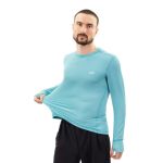 Термобельё лонгслив Следопыт Athletic Polartec® Power Grid™, двухслойное, цв. Frost Blue, р.56