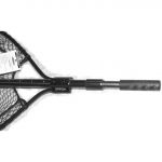 Подсачек лодочный GRFish Titan, 2.30м, 2сек., 80*60см, прорезиненный нейлон, ячейка 12*9мм, глубина 70см (GRLN#106)