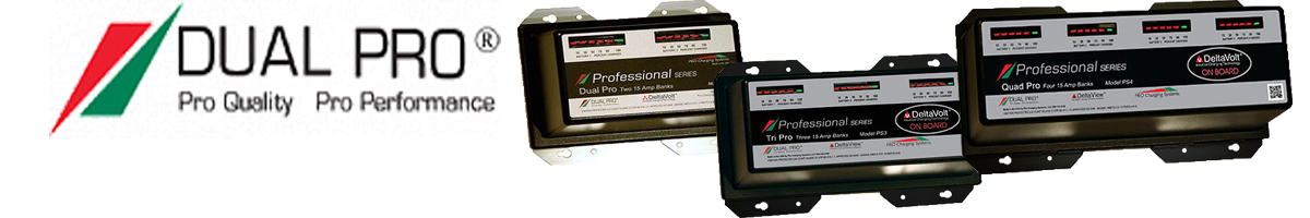 Dual Pro Professional Series Battery Chargers