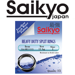 Saikyo Heavy Duty Split Rings (MB)