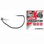 Крючки офсетные Lucky John Predator сер. LJH356 разм.K10/0 2шт.
