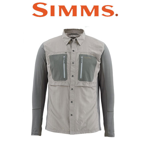 Simms GT TriComp LS Shirt Platinum