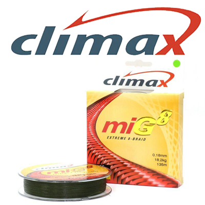 Climax miG8 Extreme Braid 135м (тёмно-оливковый)