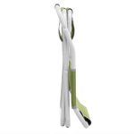 Стул туристический со спинкой Nisus СР-400.19с (ст.труба д19) Green (T-N-TC-400.19s-G)