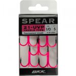 Крючок тройной BKK Spear-21 UVP (A-ET-6084) - 2/0# (5шт)