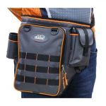 Сумка рыболовная поясная "Следопыт" Fishing Belt Bag Light, 44х35х6 см, цв. серый