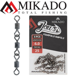 Mikado Jaws Swivel - Jaws Triple Swivels (AMA-J-002)