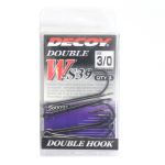 Крючок двойной Decoy W-S39 #1/0 (5 шт.)