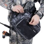 Сумка рыболовная "Yaman" Fishing Shoulder Bag, 40х43х10 см, цв. серый камуфляж