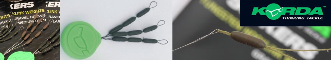 Korda Sinkers Large Gravel Brown KSKLB