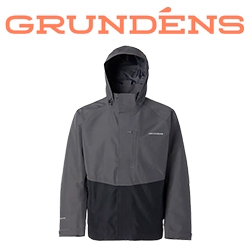 Grundens Downrigger Gore-Tex Jacket, Black/Anchor
