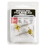 Груз-головки спираль Lucky John 3D BBS Series Wobbling Flexhead Pike 15г 2шт. (LJWFP15-002)