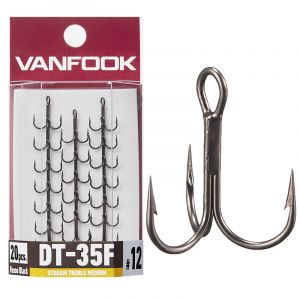 Крючок тройной Vanfook DT-35F Stream Treble Medium #10