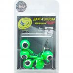Джиг крашеный Шар 30 гр, цв. 07-зеленый, кр-к VD-071 GCB-071S-30-07 5 шт