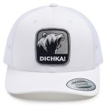 Кепка с сеткой 6P Volga Baits Dichka! Roar #White/Black&Grey