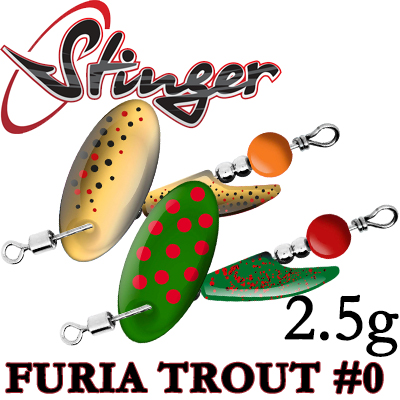 Stinger Furia Trout #0 2,5гр.