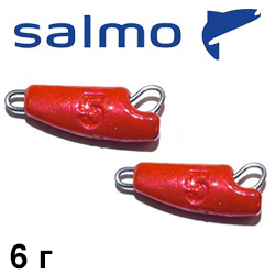 Груз-головка Salmo Проходимец красный