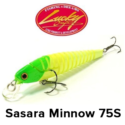 Lucky Craft Sasara Minnow 75S 