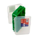 Коробочка для оснастки двухсторонняя Nisus Fishing Organizer Box green (N-FBO-2S-G) (зеленая)