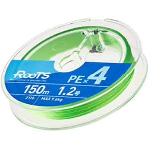 Шнур Gosen RooTS PE x4 Light Green 150m #1 17 LB