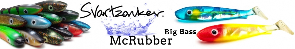 Svartzonker McRubber Big Bass 12,5cm 22гр