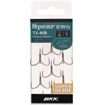 Крючок тройной BKK Spear Ewg-71 SS #6 (8шт)