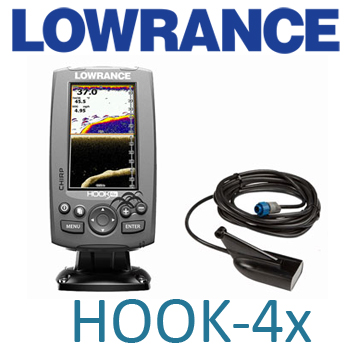 Lowrance Hook-4x Mid/High/DownScan (000-12641-001)