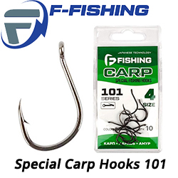 F-Fishing Special Carp Hooks 101