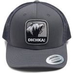 Кепка с сеткой 6P Volga Baits Dichka! Roar #Charcoal/Black&Grey