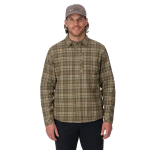 Рубашка Simms ColdWeather Shacket, Schooner Plaid: Loden, S