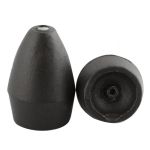 Грузила вольфрамовые Reins TG Slip Heavy Weight, в форме "пули", цвет BLACK  1шт.-28g.
