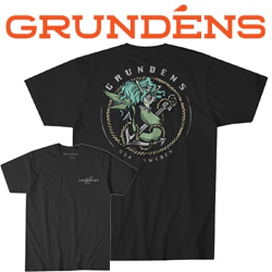 Grundens Mermaid SS T-Shirt, Black