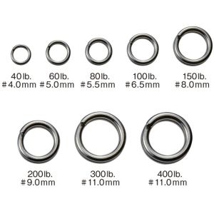 Кольца Varivas Avani Ocean Works Power Ring 80 lb (10pcs) (4513498094032)