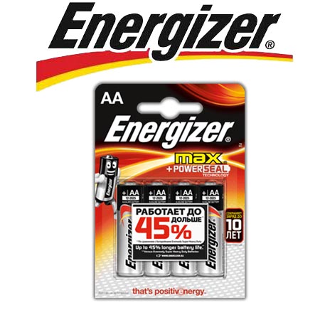 Energizer MAX E91/AA 1.5V (4шт)