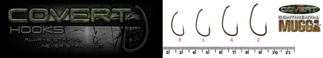 Gardner Covert Continental Mugga Hooks