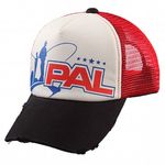 Бейсболка PAL Cap PC-1601 Black Beak, Red Mesh 