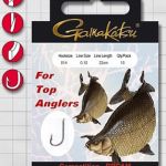 Крючок Gamakatsu BKS-1130G Corn 75см №10 d поводка 018 (10шт.)