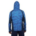 Джерси с капюшоном Nautilus SPF цвет Dark Blue (Ice Silk) р-р. 2XL
