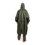 Плащ для охоты и рыбалки СЛЕДОПЫТ, непромокаемый, Taffeta PU 3000, хаки, р. 52-54