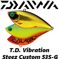 Daiwa T.D. Vibration Steez Custom 53S-G