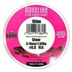 Леска Sufix Nanoline Trout 150м прозрачная 0,16мм 2,5кг